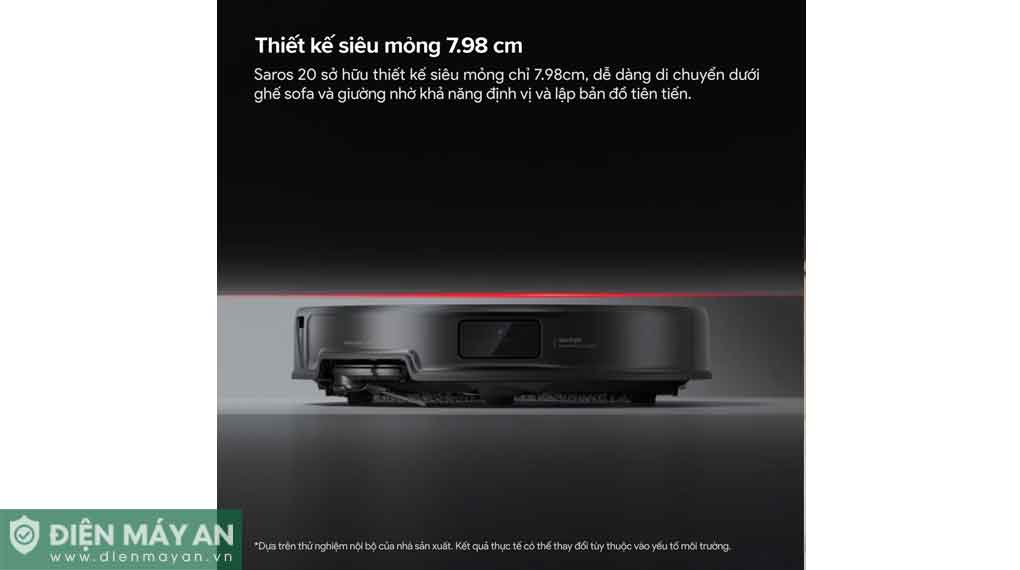 Robot hút bụi lau nhà Roborock Saros 20